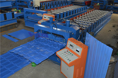 河北仿古凉亭屋顶瓦压瓦机、西式连锁琉璃瓦压型机与全自动彩钢瓦设备 高效建筑解决方案与租赁服务